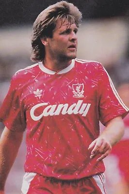 Football Photo>JAN MOLBY Liverpool 1989-90 • £2.50